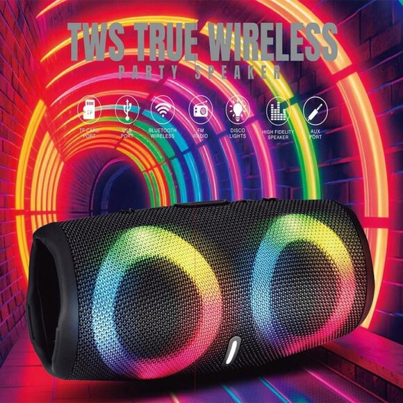 TOPTECH TWS TRUE WIRELESS PARTY SPEAKER BRAND NEW - Picture 2 of 2